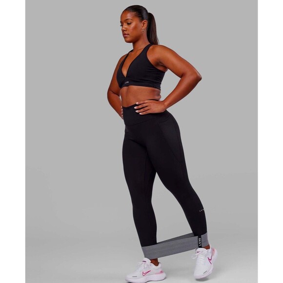 LSKD Fusion Full Length Leggings with Pockets BLACK  Size S BRAND NEW - Picture 6 of 9